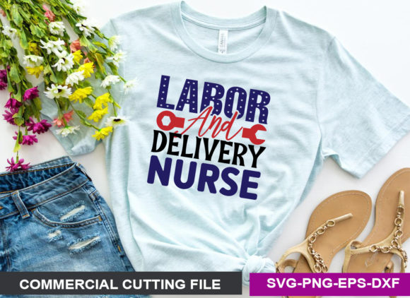 Labor and Delivery Nurse SVG: Real Project Review