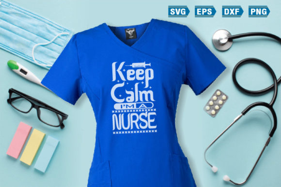 Nurse SVG Quotes Keep Calm I m a Nurse Review