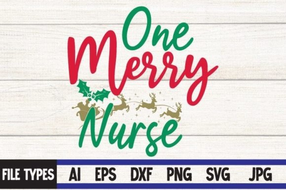 One Merry Nurse SVG Cut File: A Designer’s Embroidery Test