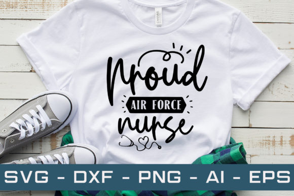 Proud Air Force Nurse Svg Cut File: A Designer's Real-World Review