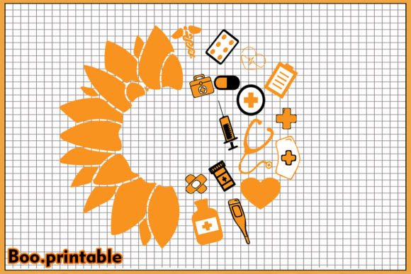Sun Flower Nurse SVG: An Embroidery Designer’s Take